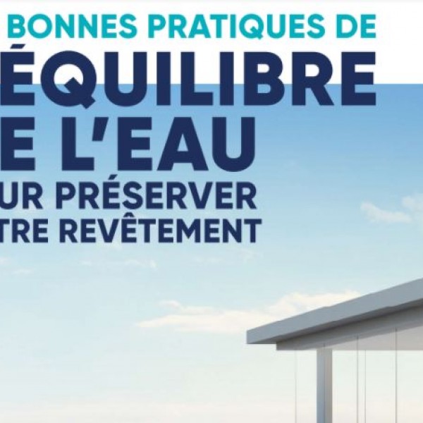 Les bonnes pratiques de l'équilibre de l'eau